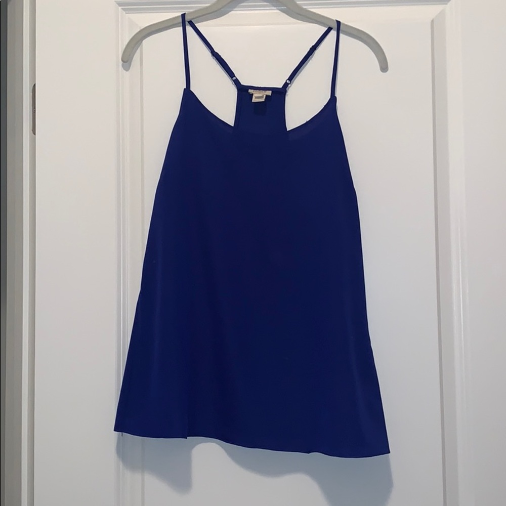 JCrew cobalt camisole